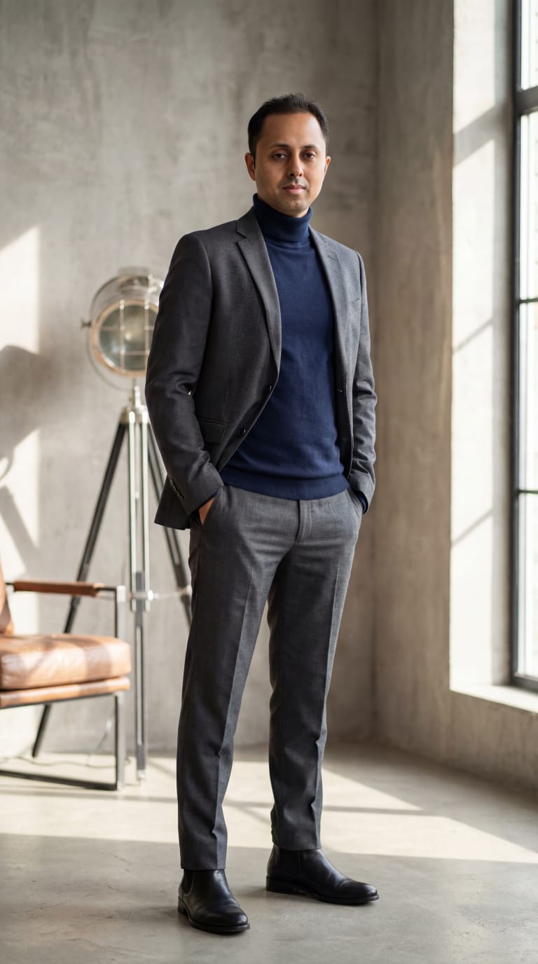 Stylish Winter Complete Suit & Sweater